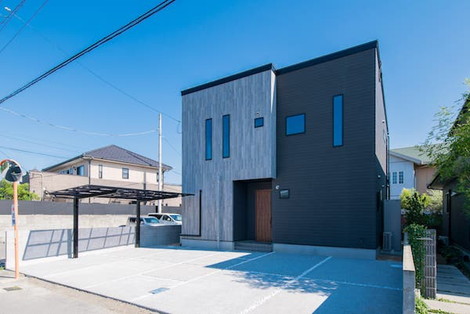 愛媛のクールな注文住宅の施工事例