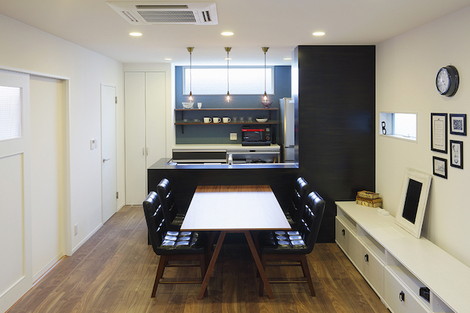 愛媛のシンプルな注文住宅の施工事例